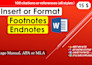 fix your citations or references formatting